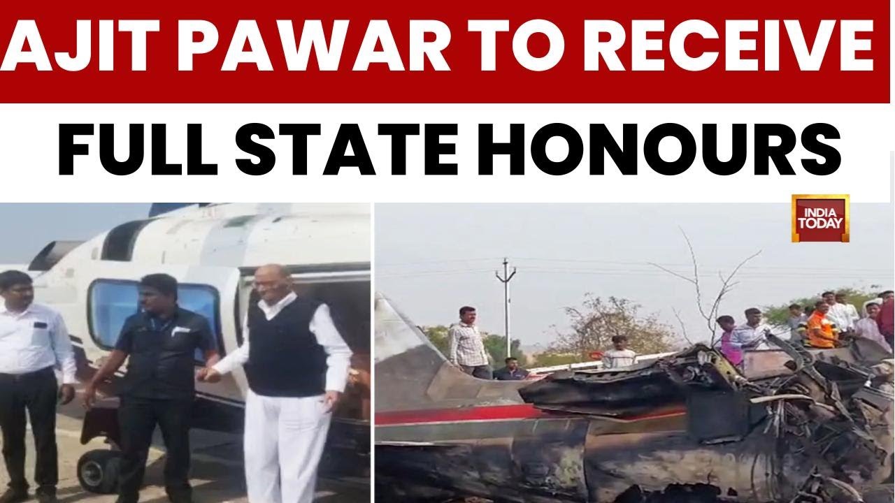 Ajit Pawar Death | Ajit Pawar’s Tragic Demise; Full State Honours, State Funeral Planned in Baramati