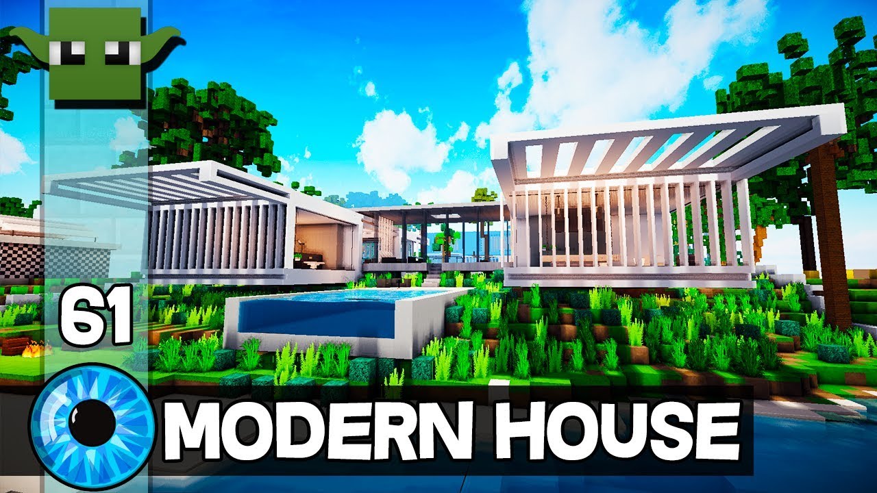 Minecraft Modern House Showcase 61 /w SmithersBoss