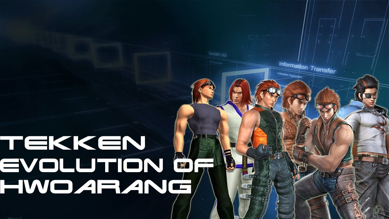 Tekken - Evolution Of Hwoarang 1997 - 2017