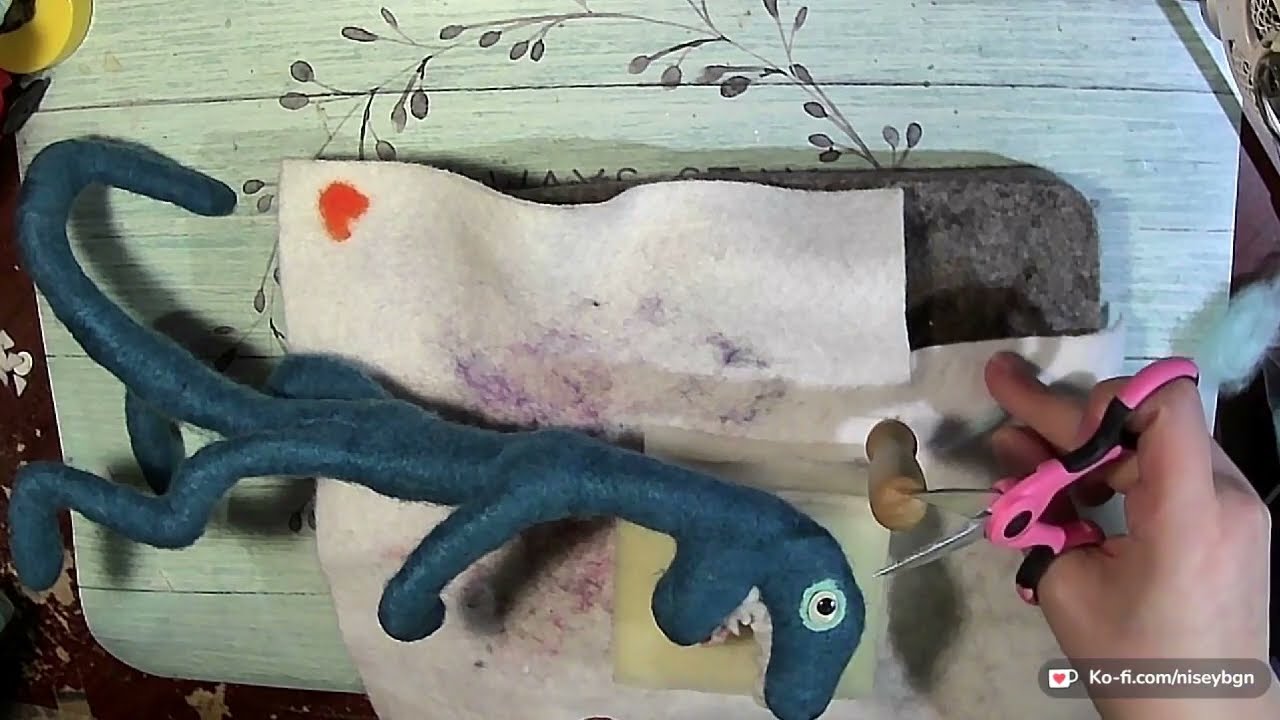 Needle Felting The Husband's 