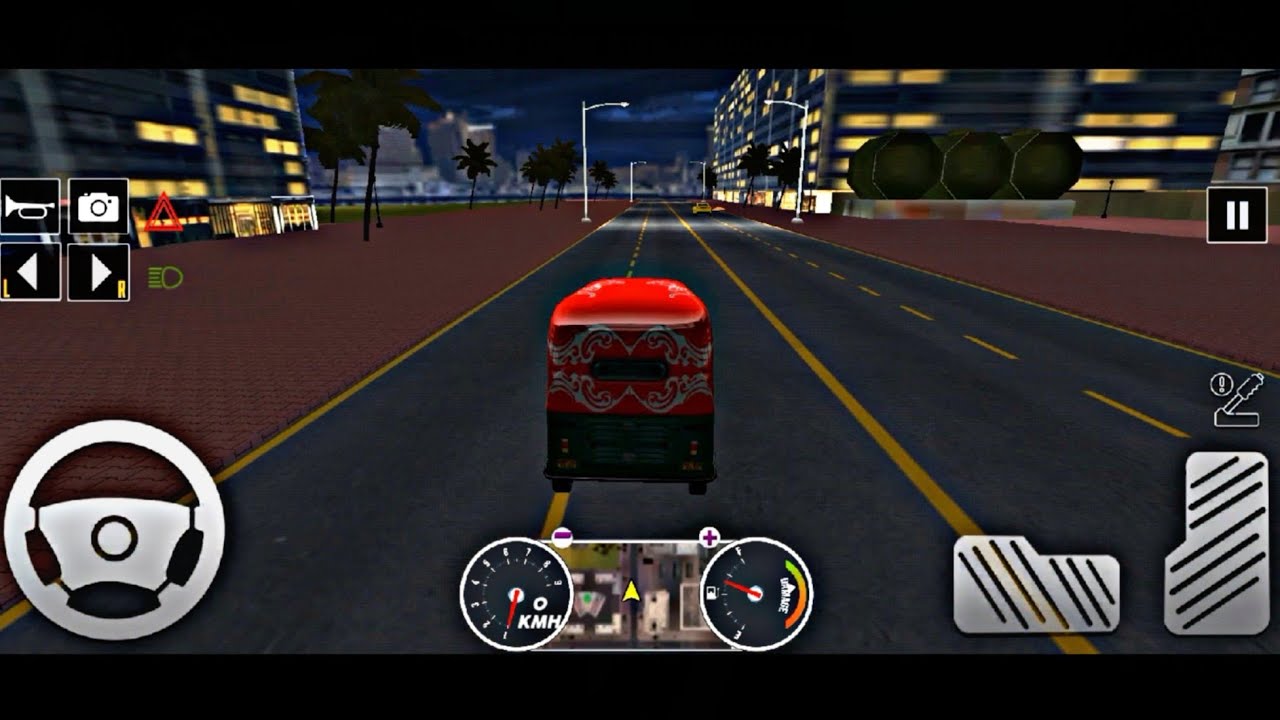 night duty auto drive💥 Tuk tuk auto Rickshaw Android game 🎮