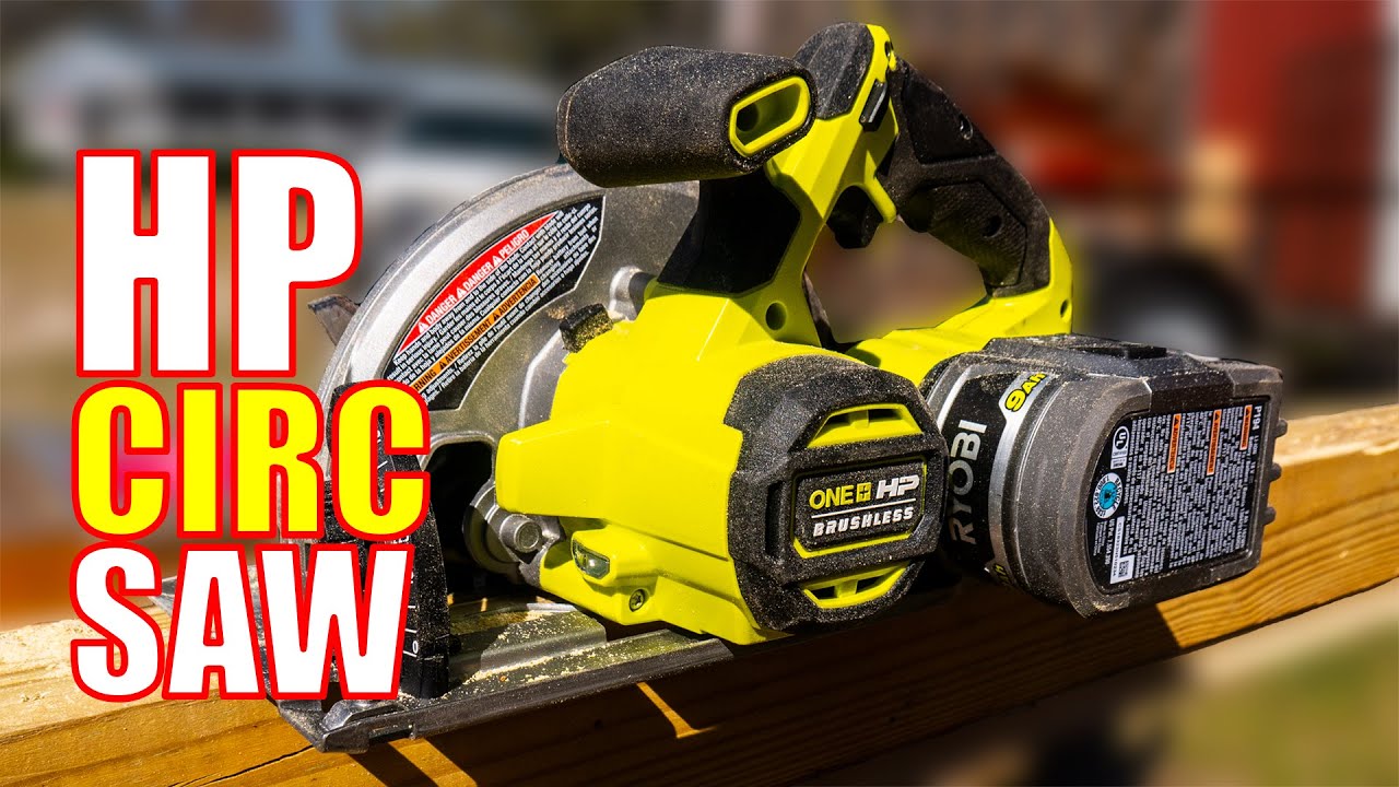 Ryobi One+ HP 18V 7-1/4” Circular Saw Review PBLCS300 [BRUSHLESS]