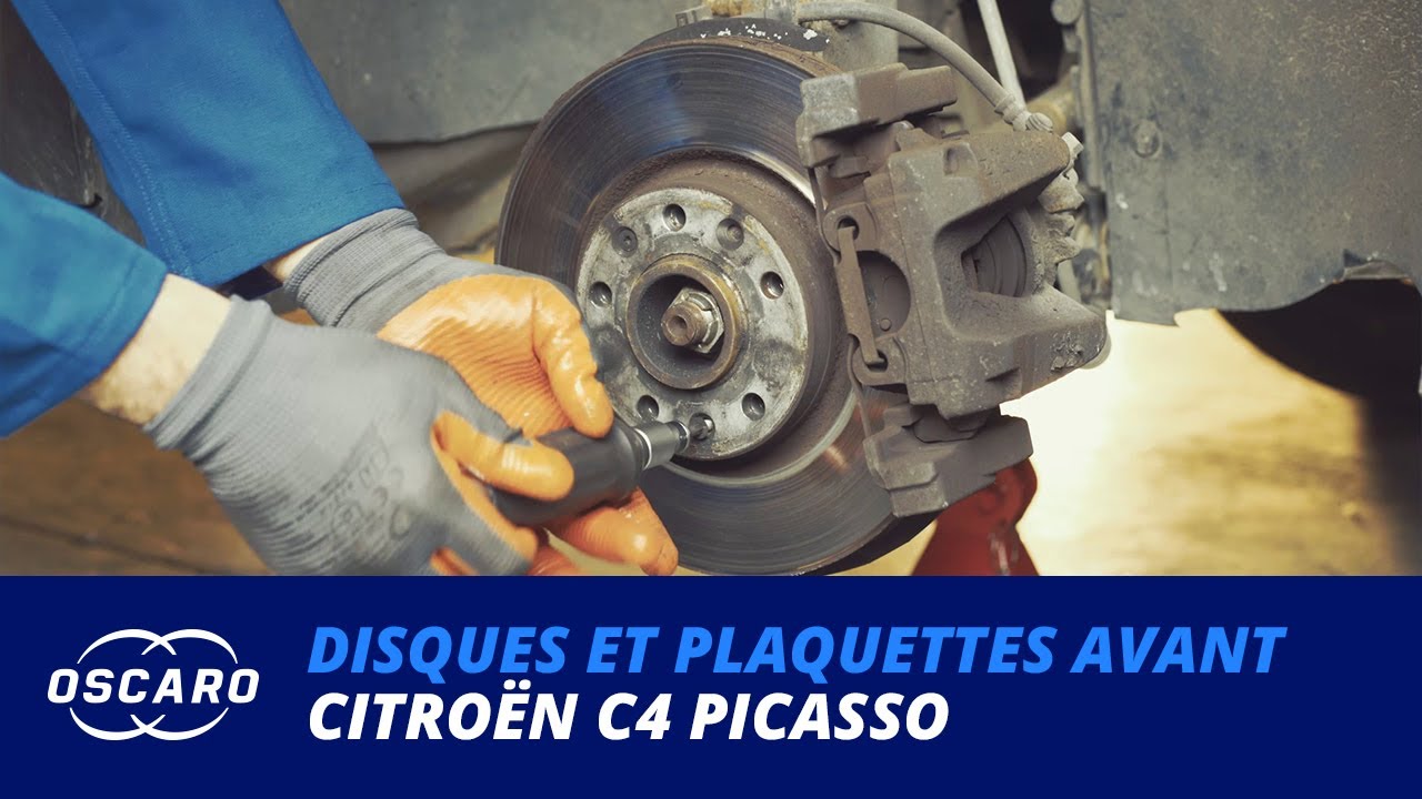 Changer les disques et plaquettes de freins avant sur Citroën C4 - Tutoriels Oscaro