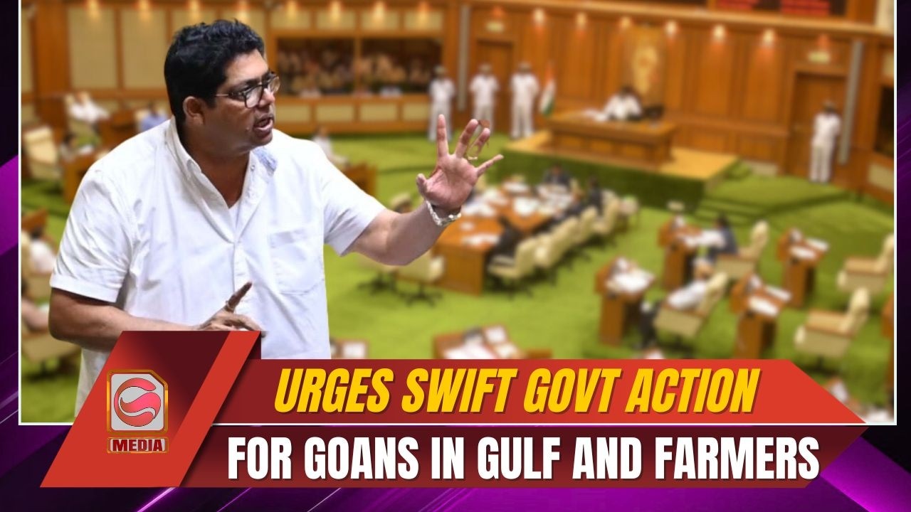 Alexio Reginald Urges Swift Govt Action for Goans in Gulf and Farmers