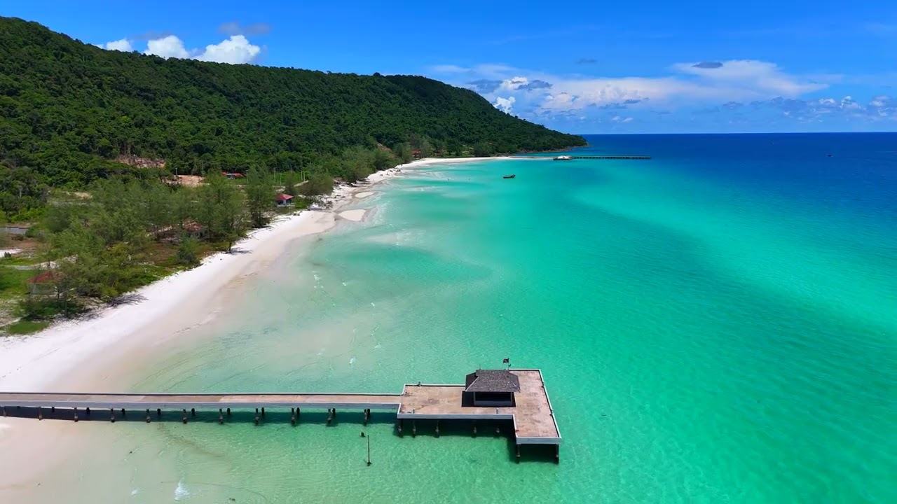 Koh Rong, Cambodia. long set beach, Royal sands beach.