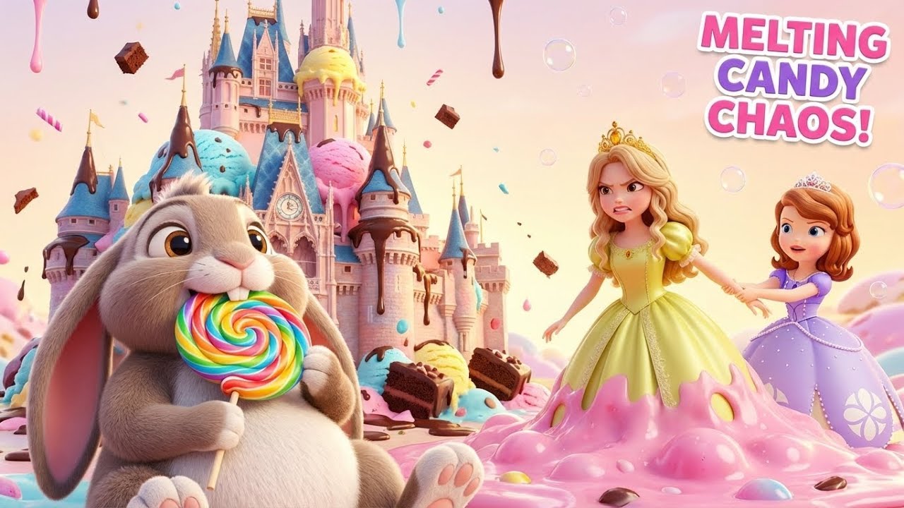 Sofia the First: TRAPPED IN CANDY LAND! 🍭 Sugar Rush Crisis | Sofia Princess Animation