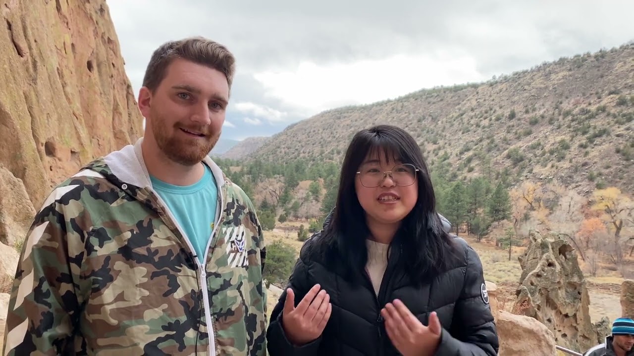 BANDELIER NATIONAL MONUMENT. CHECK SUBTITLES!