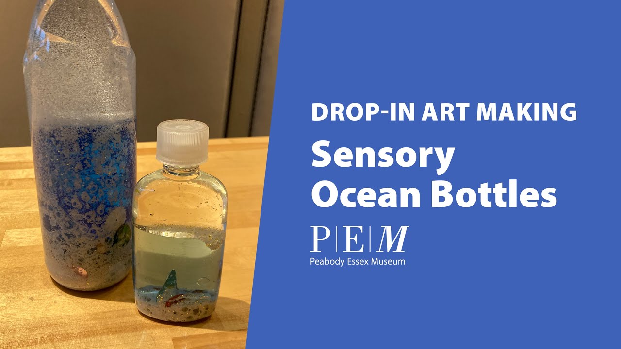 How to Make an Ocean Sensory Bottle -- Tutorial