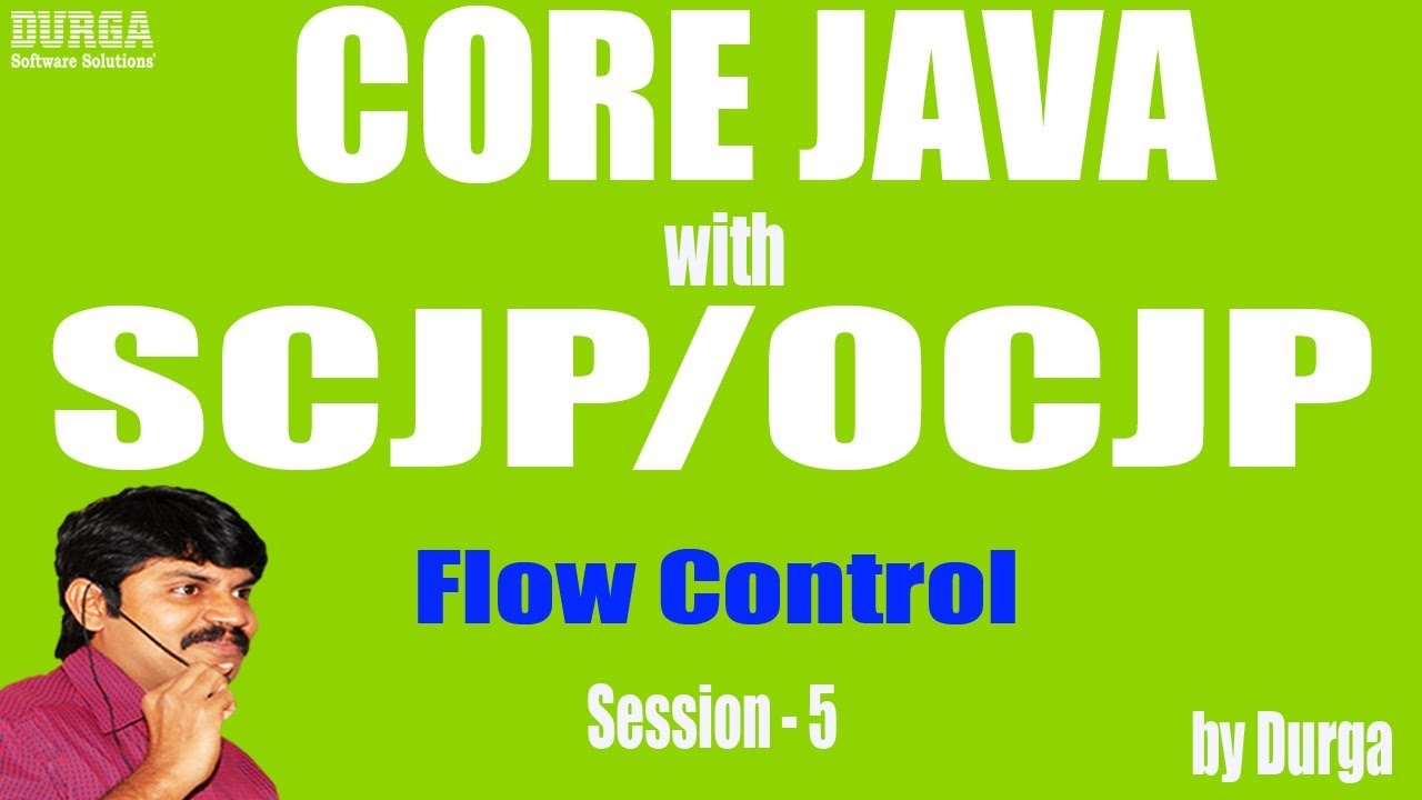 Core Java with OCJP/SCJP: Flow-Control Part-5  || Iterative Statements : for, for-each Loops