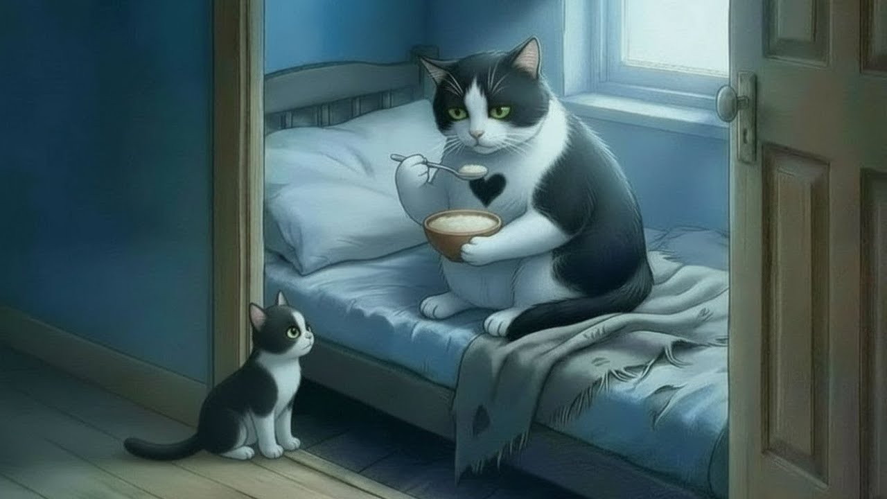 Episode 1 Maternal Bond Adorable Kittens Nurse Sick Mom Cat Back to Health