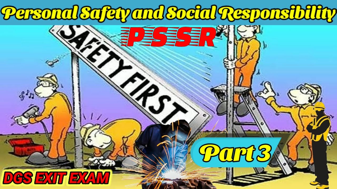 Вопросы №3 к выпускному экзамену PSSR | | Личная безопасность и социальная ответственность