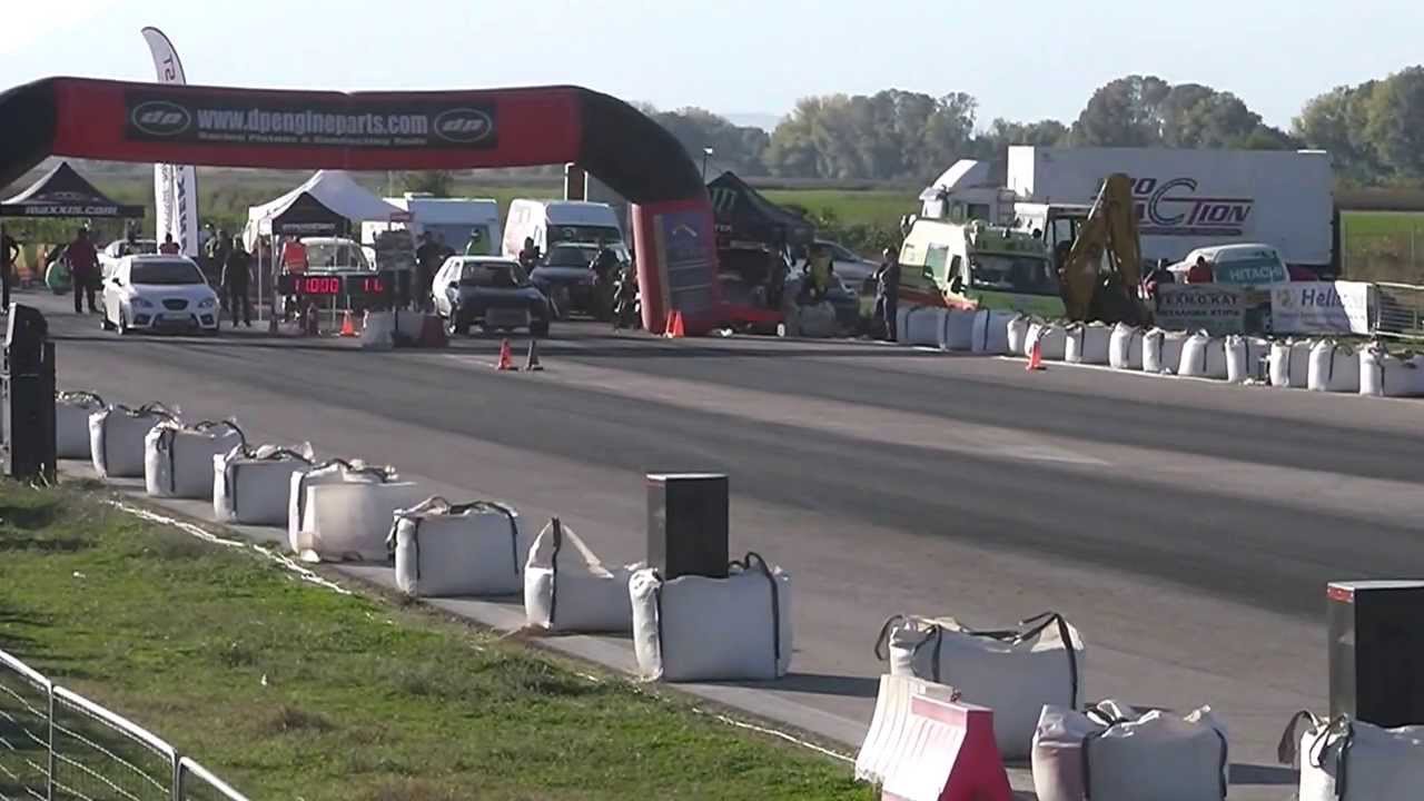 Leon Cupra Greek Dragster 400m 10.741 - 20/10/2013