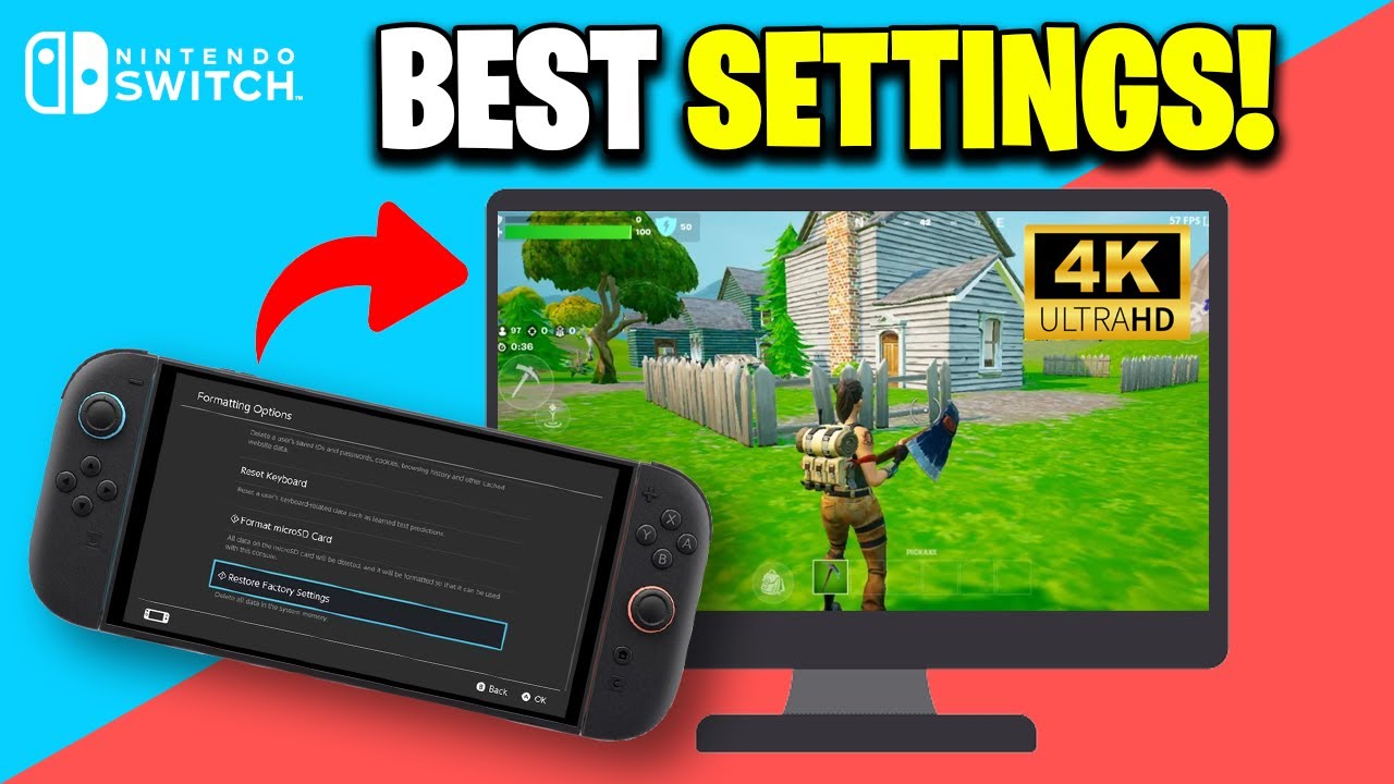 Best Nintendo Switch 2 Display Settings For TV/Monitor