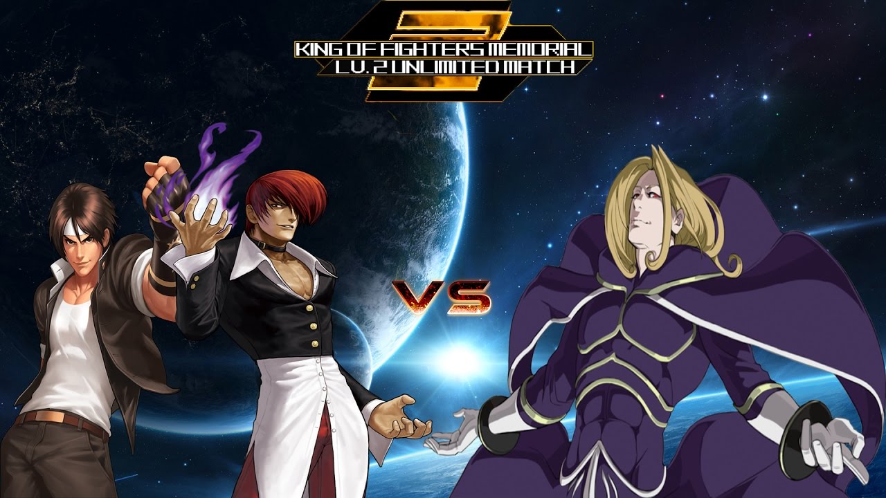 [KOF Memorial Lv.2 UM] Iori Yagami & Kyo Kusanagi vs Boss Igniz