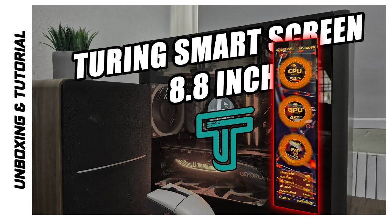 Turing Smart Screen 8.8 Inch - UNBOXING