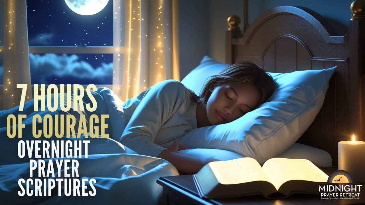 Overnight Prayer & Scriptures | 7 Hours of Courage and Strength