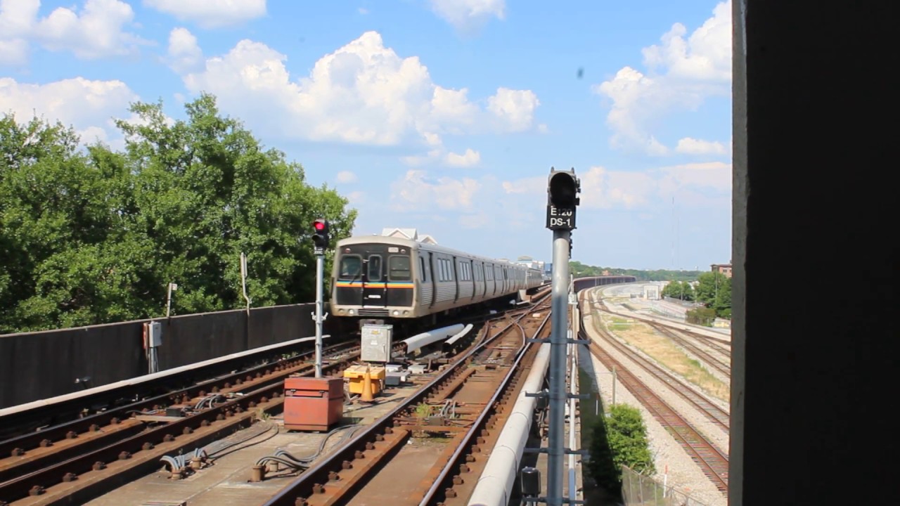 MARTA H.E. Holmes West Bound Train of CQ310/CQ311 on the Blue Line Arriving @ King Memorial
