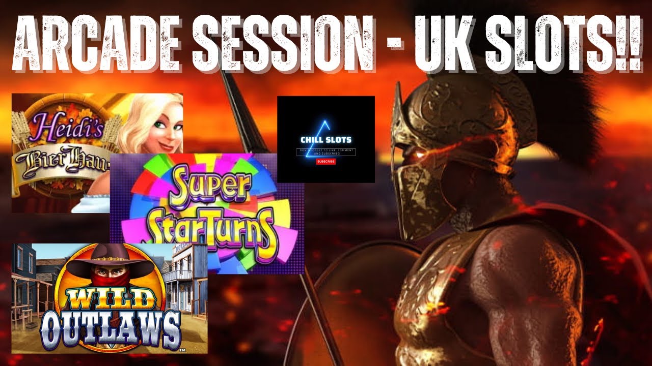 Arcade FOBT UK Session featuring SPARTACUS High & Mighty, Super Star Turns, Wild Outlaws & more!!
