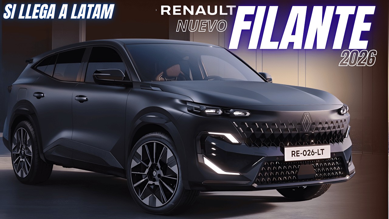 RENAULT FILANTE 2026: el SUV híbrido que si LLEGA a LATAM 🔥✨