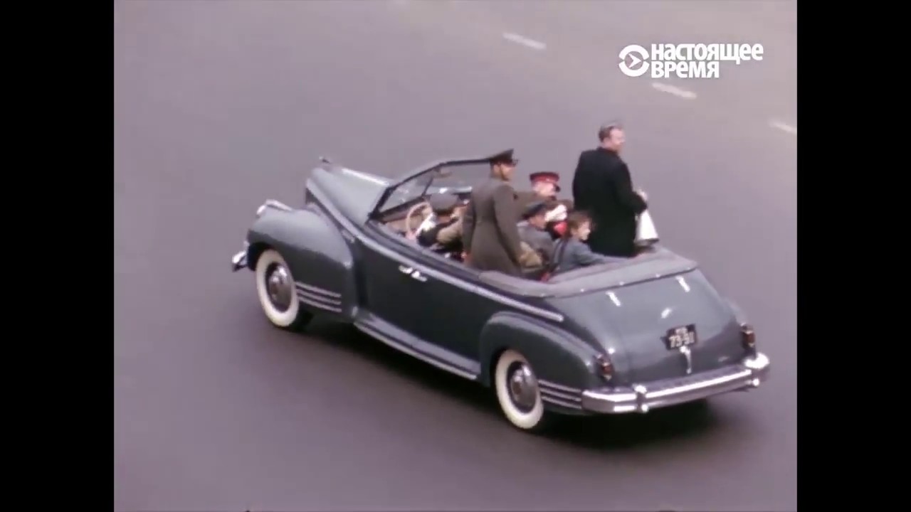 Съёмки советской жизни. (Москва в 1953-54 гг.)
