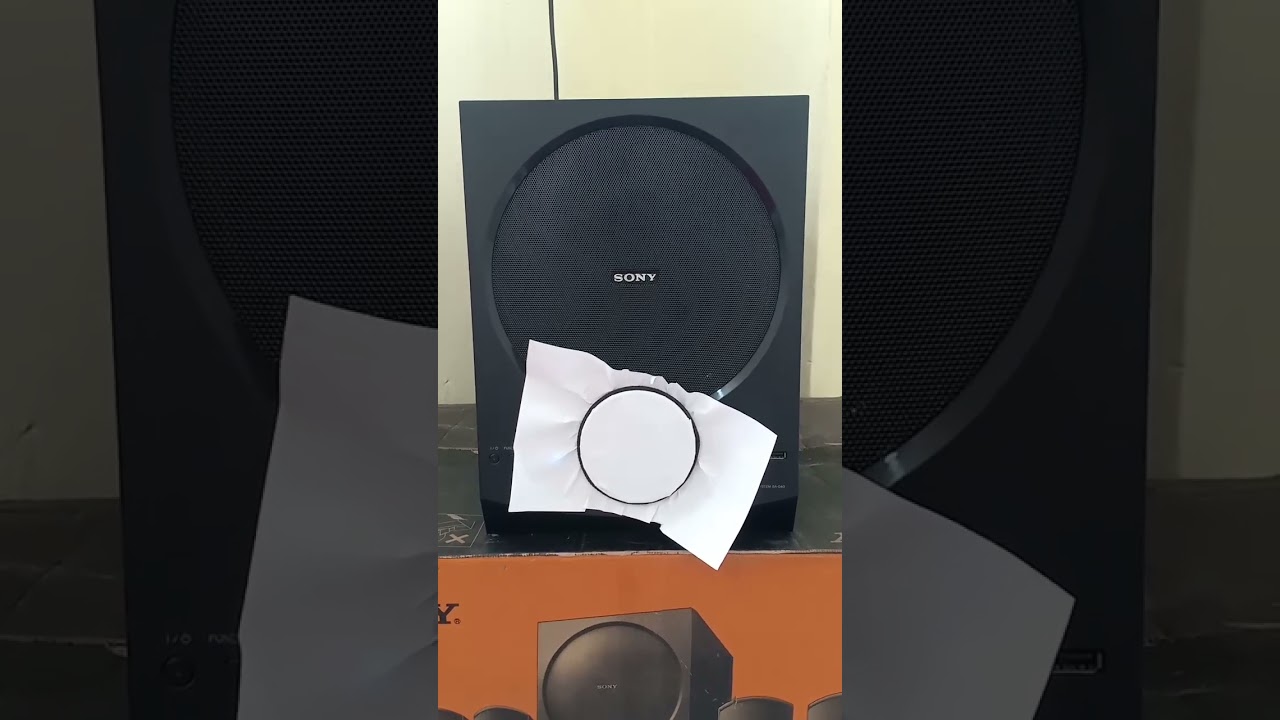 #Sony SA-D40 #basstest 💥 #bass 🔥