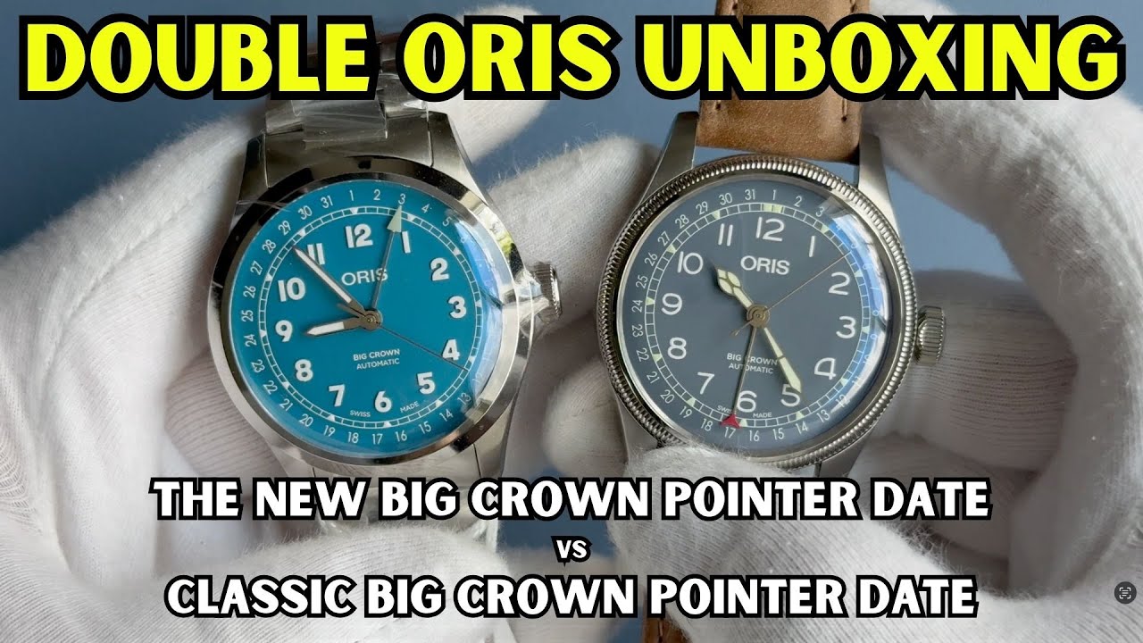 Oris' New Big Crown Pointer Date vs Classic Big Crown Pointer Date