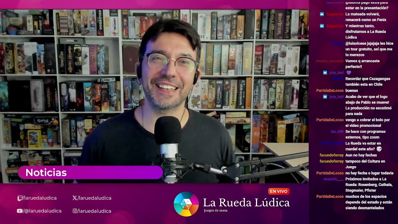 ¡La Rueda Lúdica en vivo!