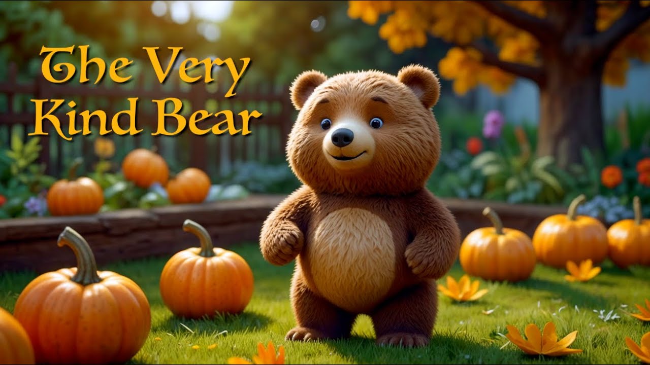 THE VERY KIND BEAR / a fairy tale about the ability to say 