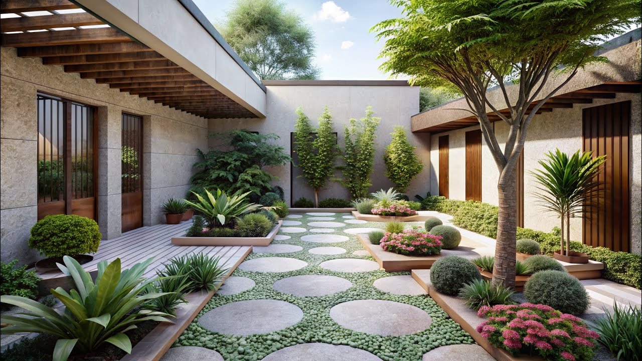 Unconventional Landscaping in Courtyard Design | Thinking Outside the Box