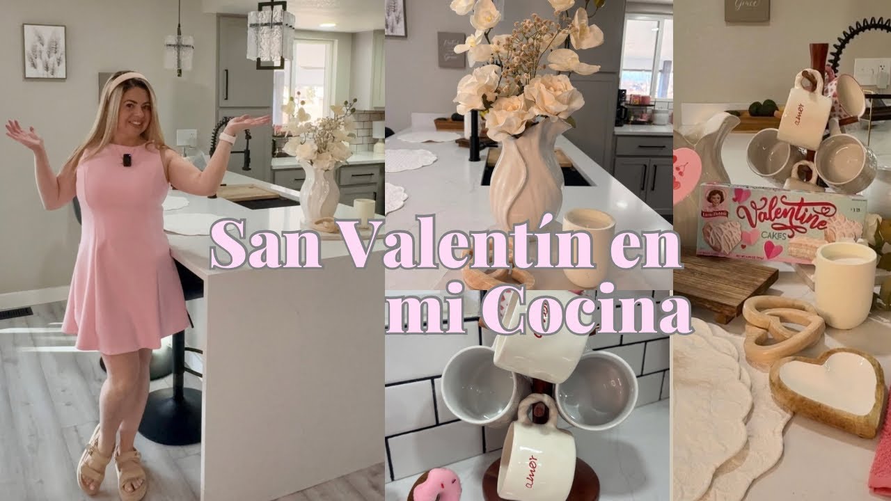 Decoración de San Valentín en mi cocina💕Hogar con amor, Johana Rodriguez