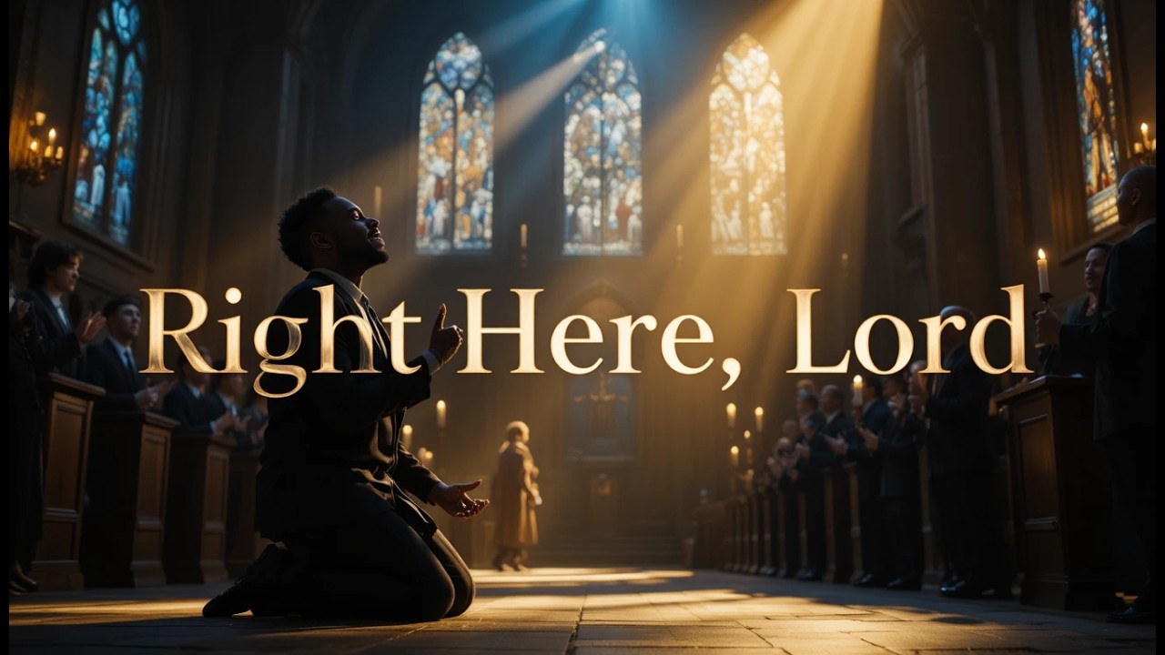 Right Here, Lord | Modern Gospel Blues Worship Song | Soulful Prayer Music