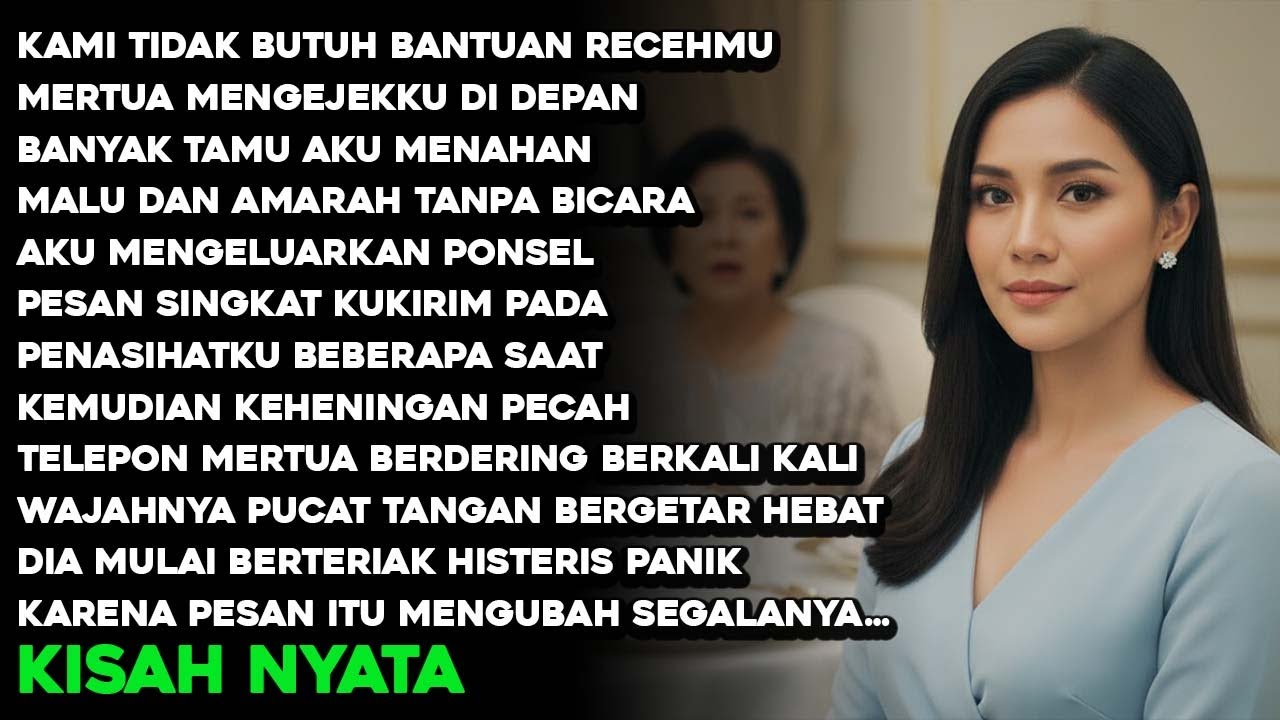AKU DIREMEHKAN MERTUA SAAT INGIN MENYELAMATKAN PERUSAHAANNYA—SESAT KEMUDIAN DIA PANIK…