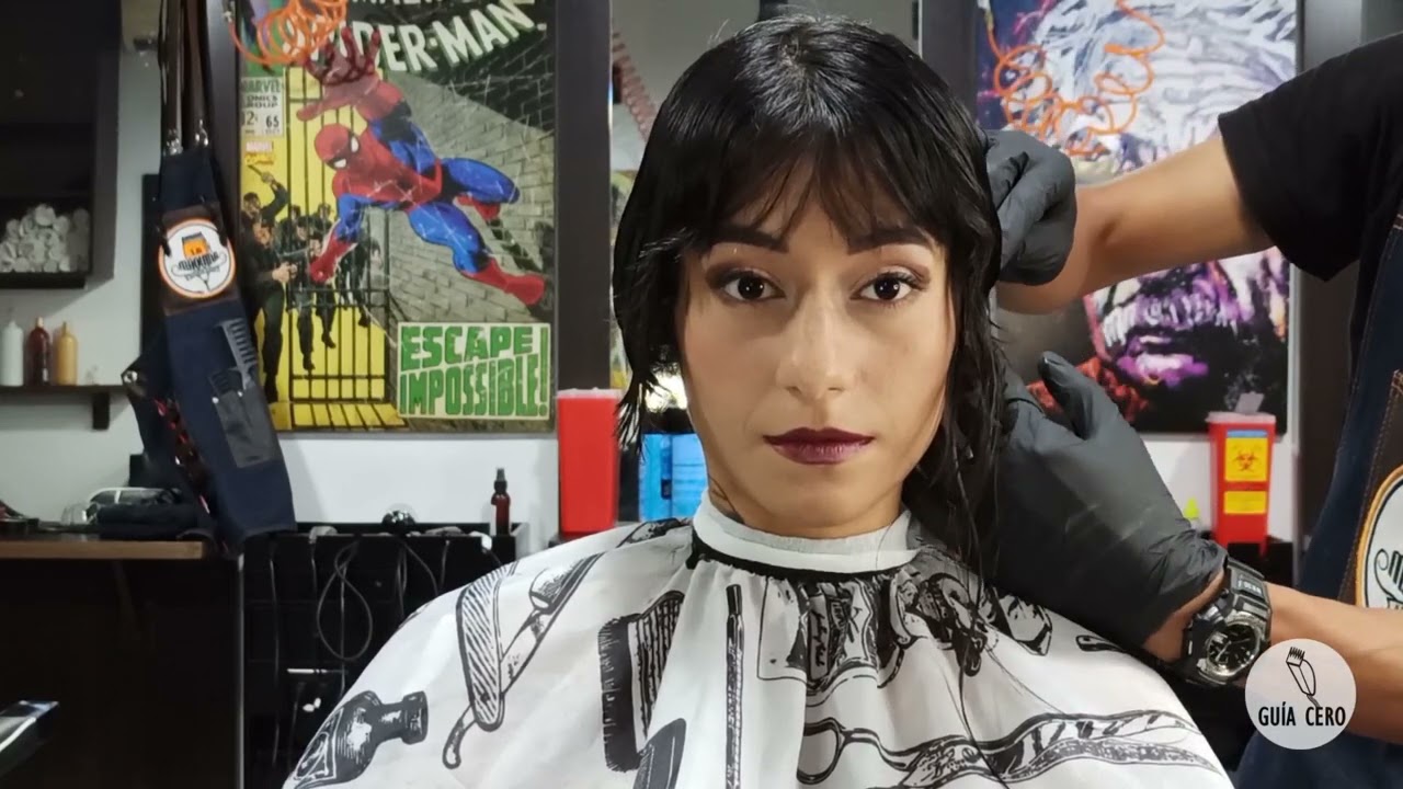 65 Annie: medium, bob, bowl, ashtrey, bald, brows, face
