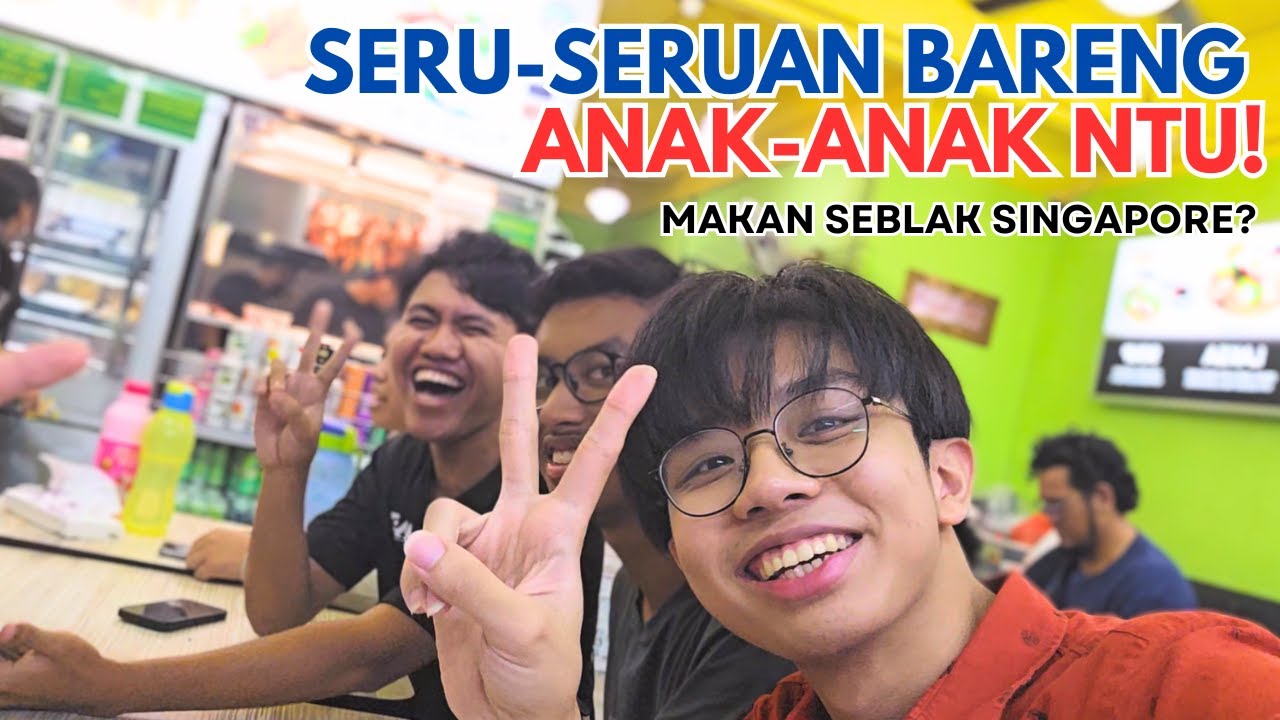 SEBLAK SINGAPOREE ..... Makan bareng anak-anak NTU [K-LOG]