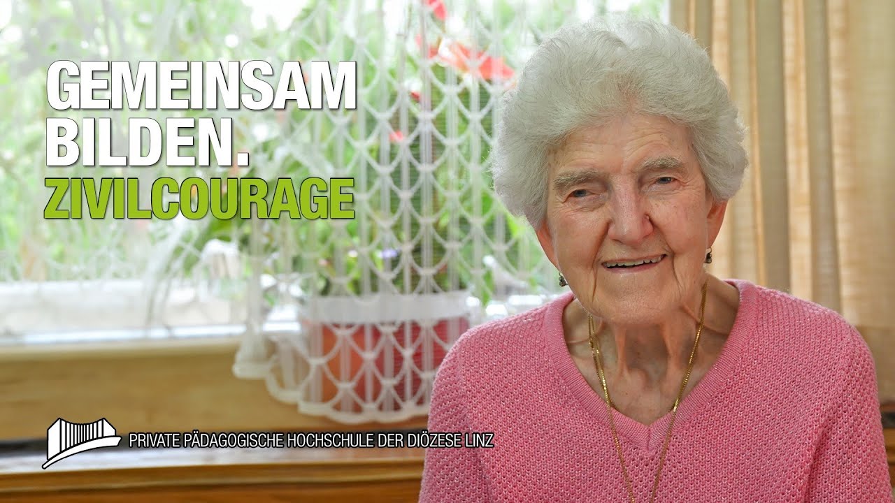 Gemeinsam bilden. Zivilcourage | Anna Hackl