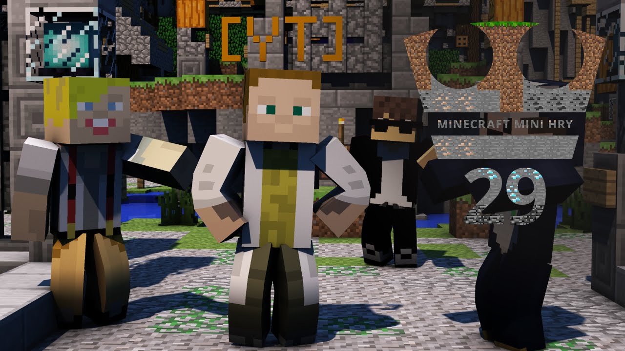 Jirka a GEJMR Hraje - Minecraft Mini hry 29 - BedWars Team