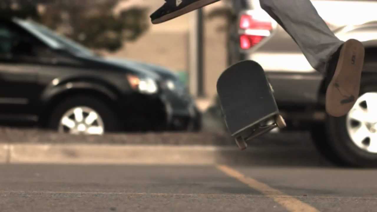 Skateology: gazelle flip (1000 fps slow motion)