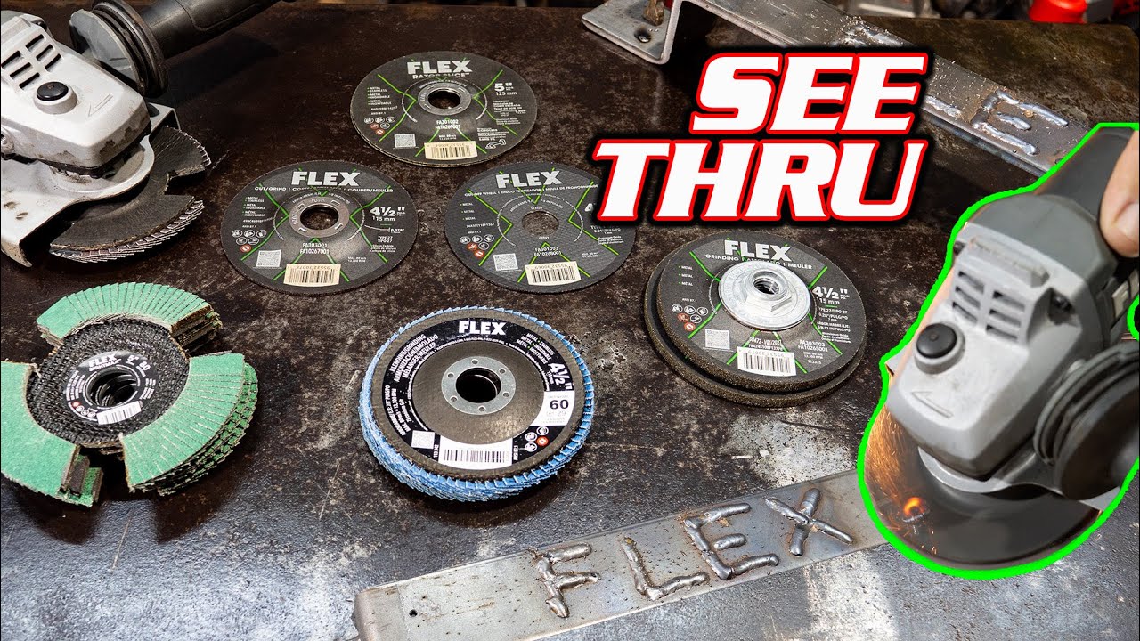 LESS IS MORE! FLEX Grinding and Cutting Wheels Make an Impression