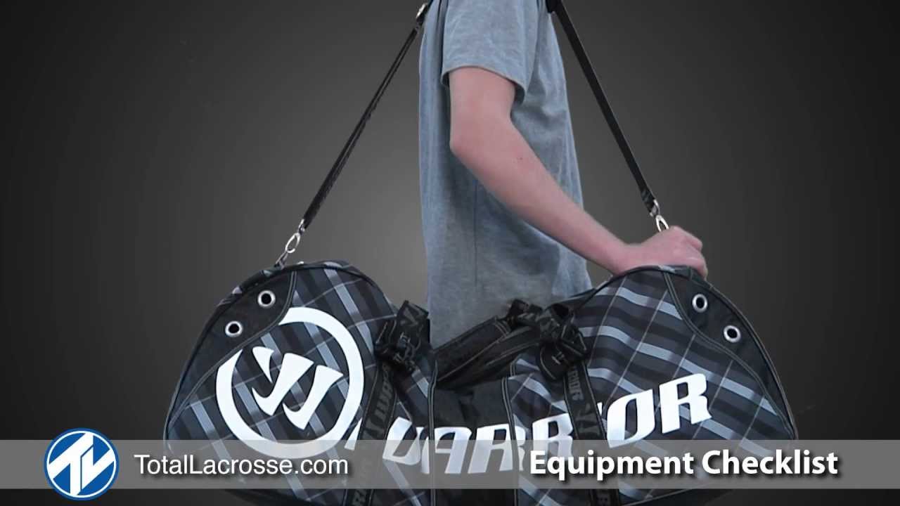 Lacrosse Equipment Checklist