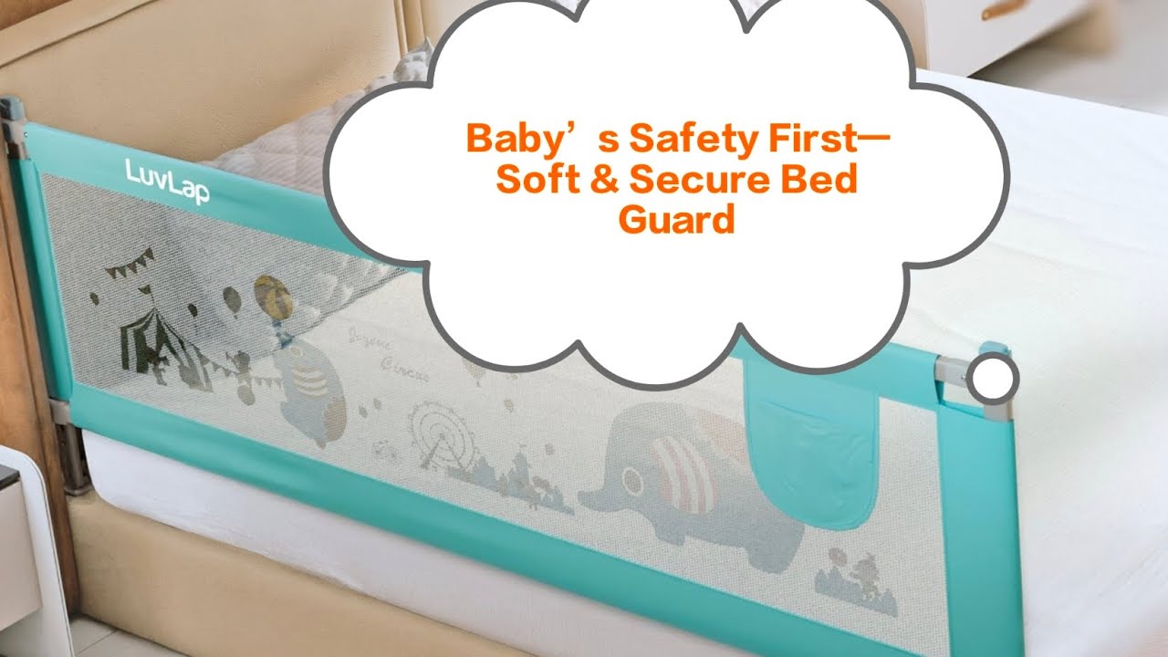Bed guard assembly done right—because there’s no compromise when it comes to baby’s safety. 💚✨