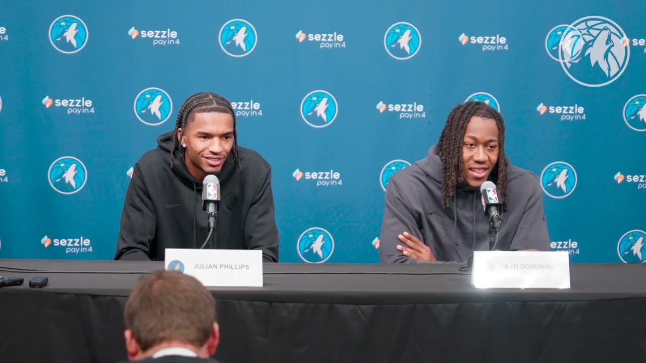 Ayo Dosunmu & Julian Phillips Introductory Press Conference | 02.06.25