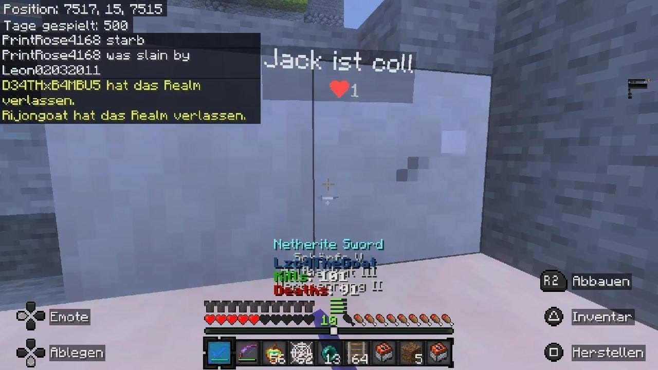 Minecraft_Pvp mit jack