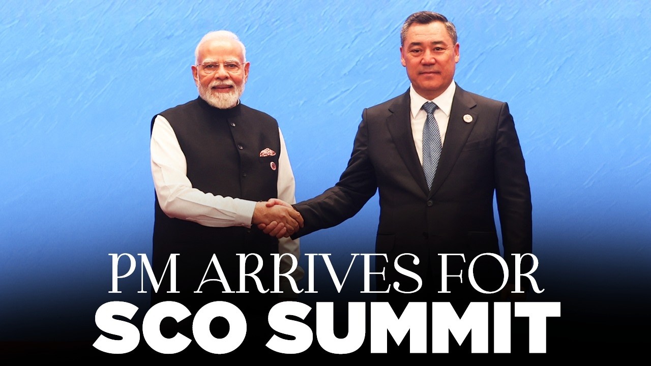 LIVE: PM Modi arrives for the SCO Summit