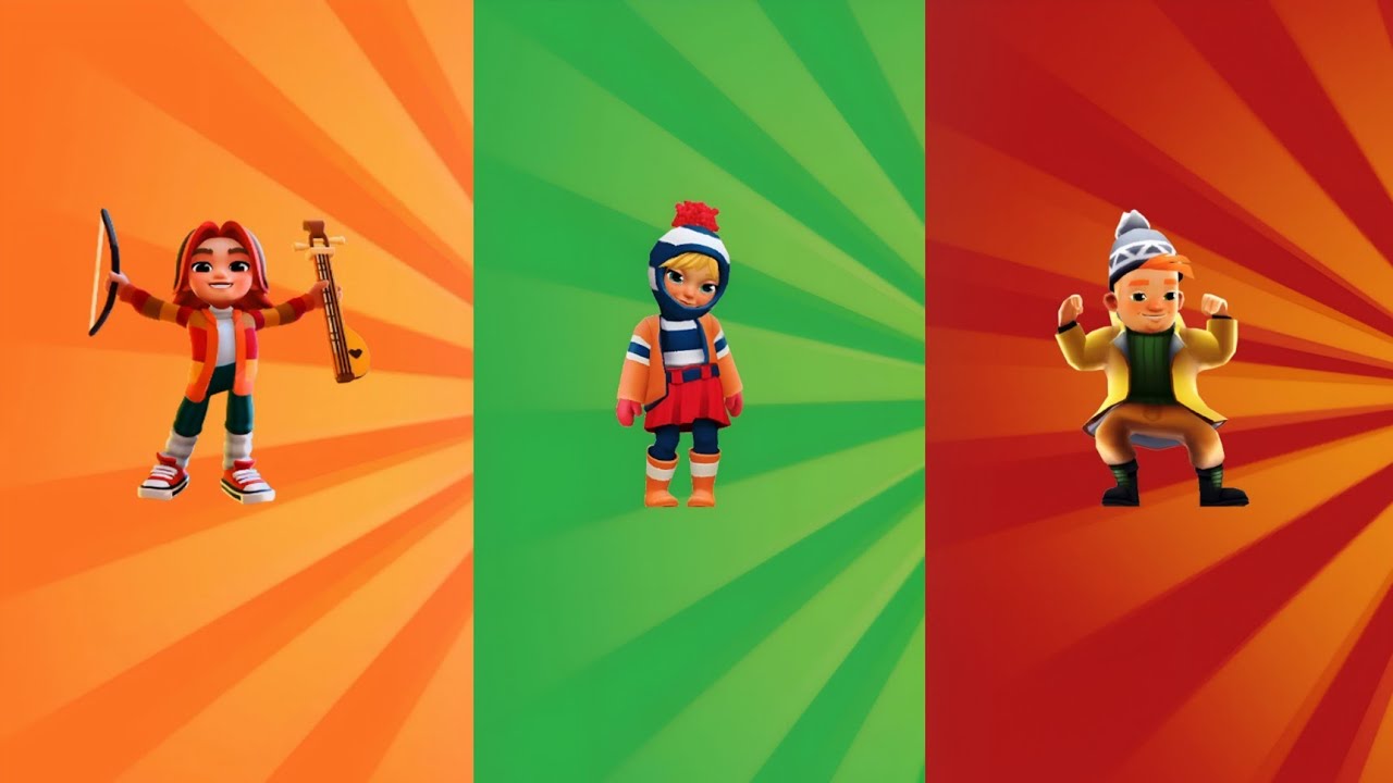 Subway Surfers Iceland 2024 : 3 Different Challenges in 3 Different World Tours of Subway Surfers