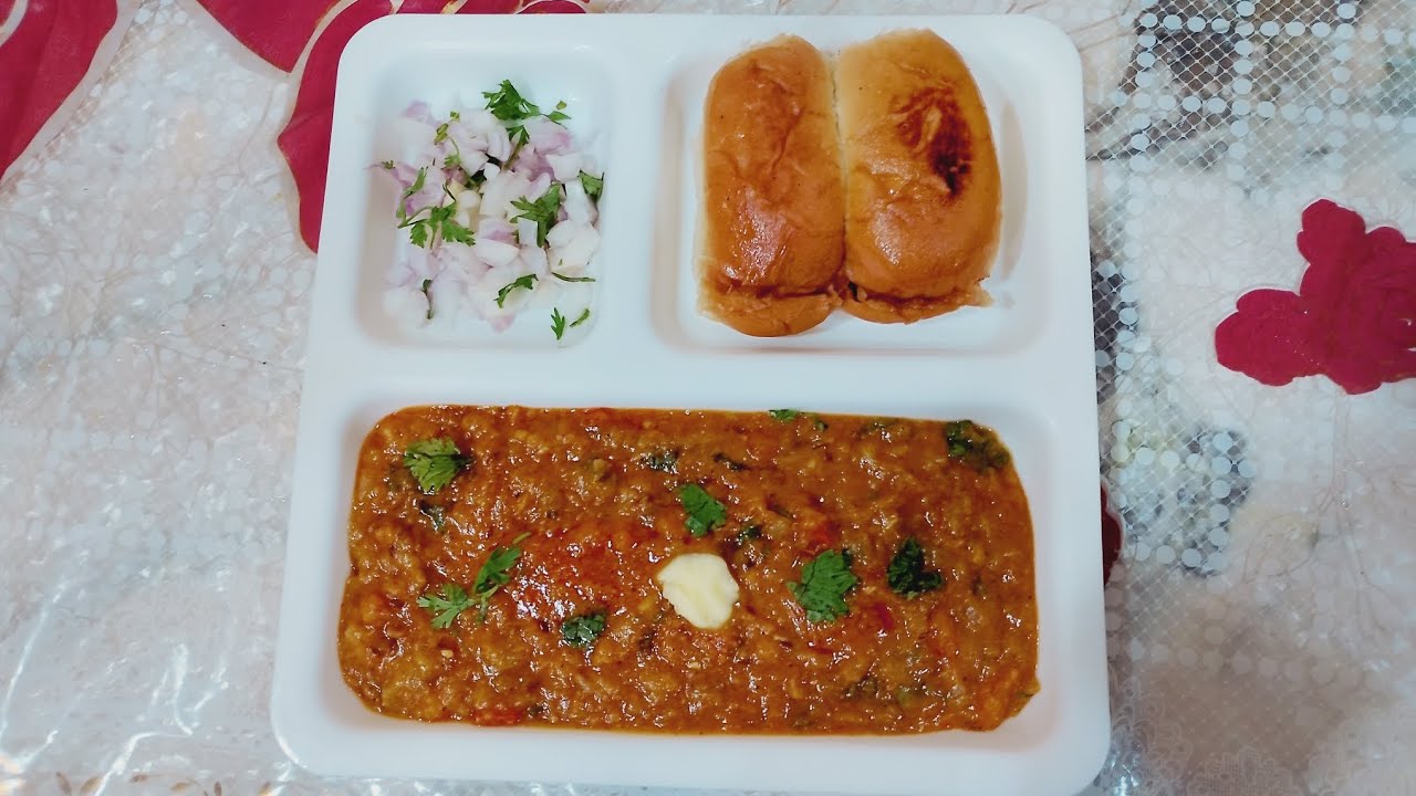 Pav Bhaji Lovers Must Try! ❤️ | Spicy, Tangy & Delicious 🤤 Pav bhaji. 