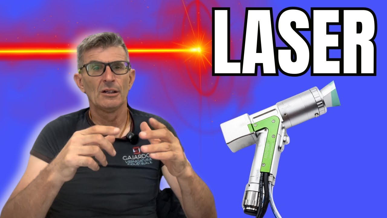 ✨ Nuova tecnologia laser per la pulizia del ferro | Pretrattamento verniciatura Gaiardo