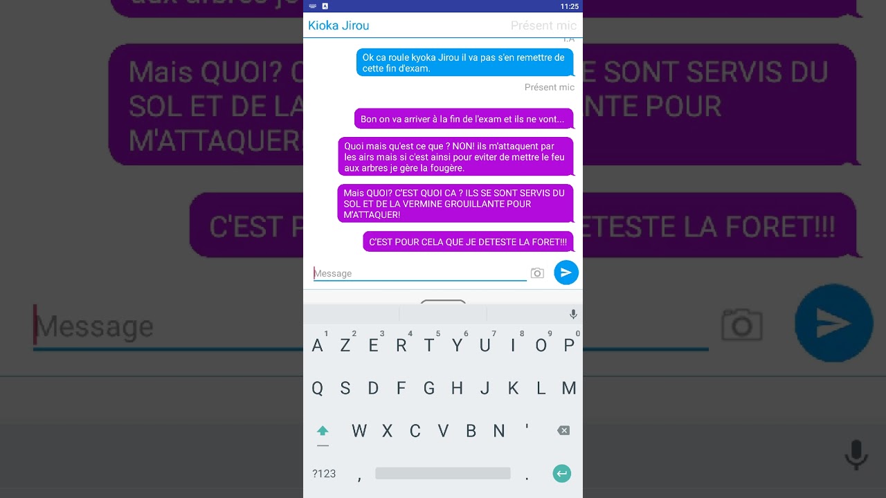 Episode 21 de moi si j'étais dans Mha examen et nouveaux arrivants