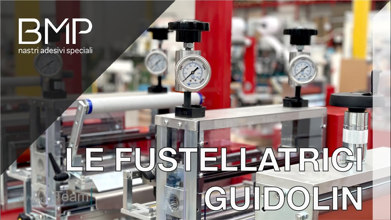 BMP srl presenta: Le fustellatrici rotative Guidolin Girotto - un nuovo modo di lavorare gli adesivi