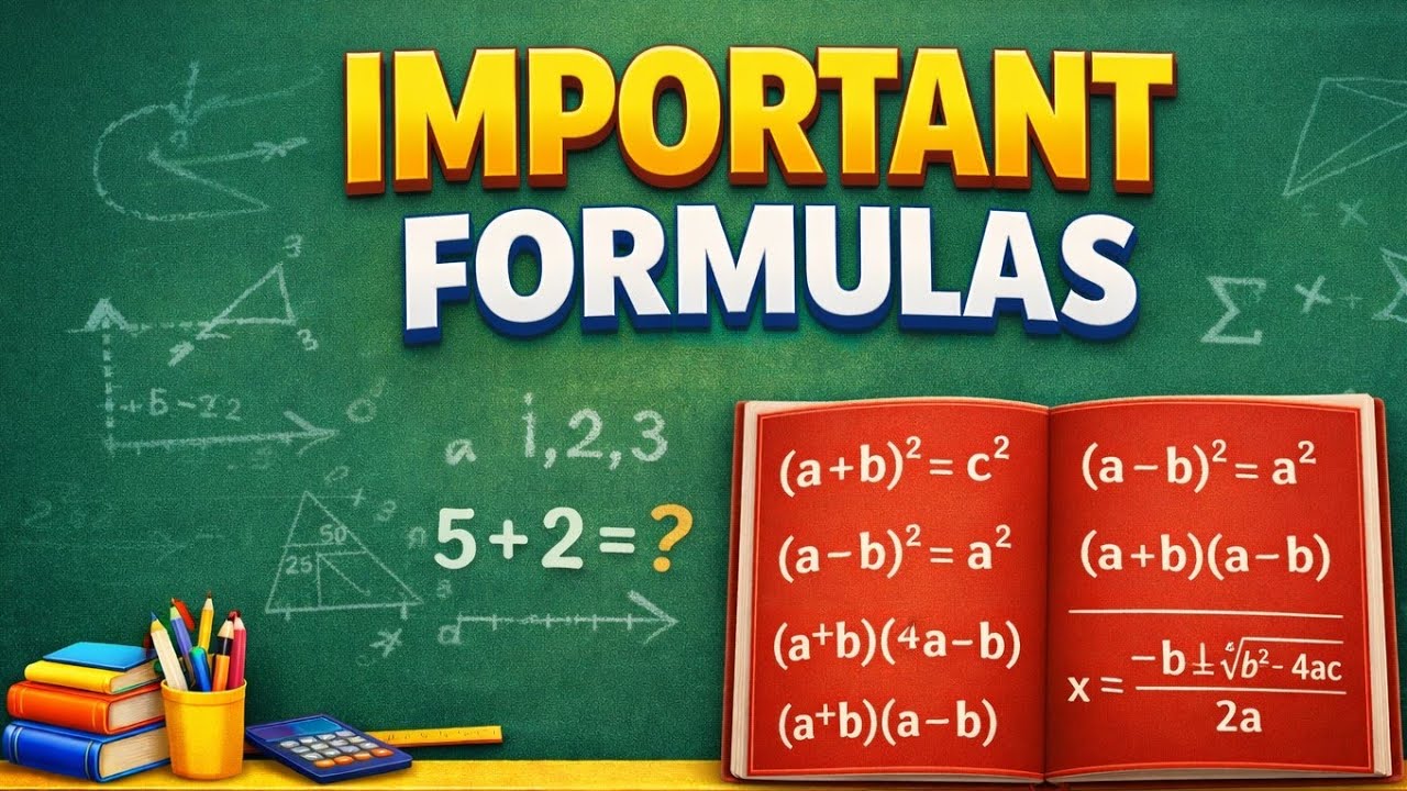  TET,CTET,DSC,  MATHS Important Formulas   | Abdussamad Mathematics  