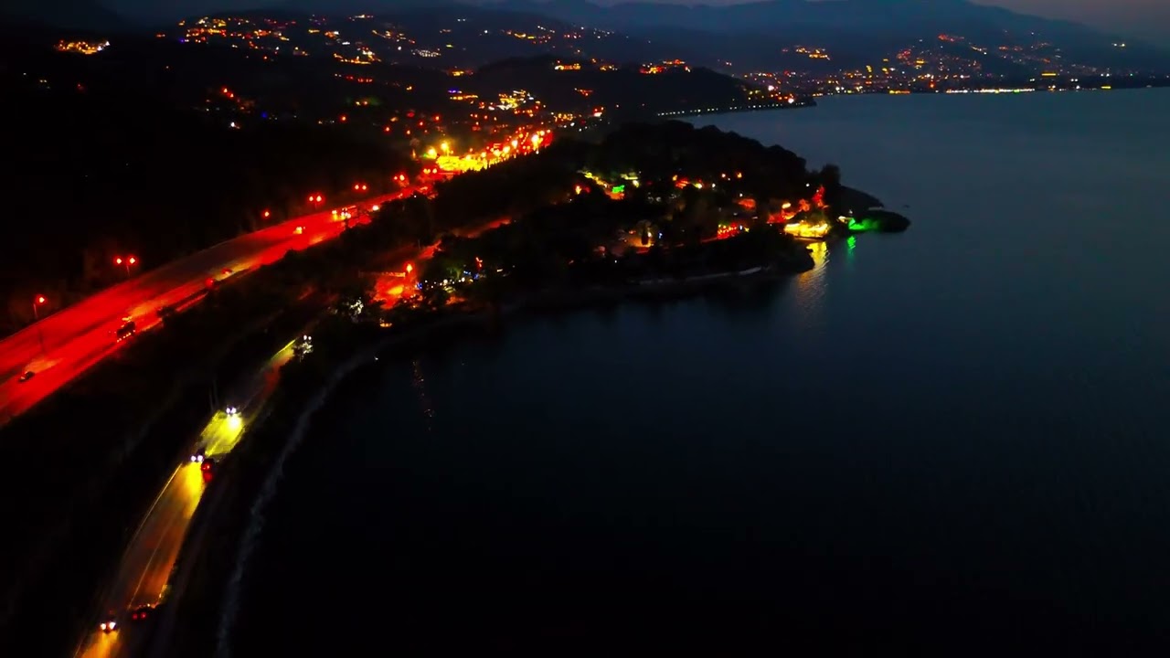 Sapanca Park Izgara Gece Çekim (DJI FLIP)